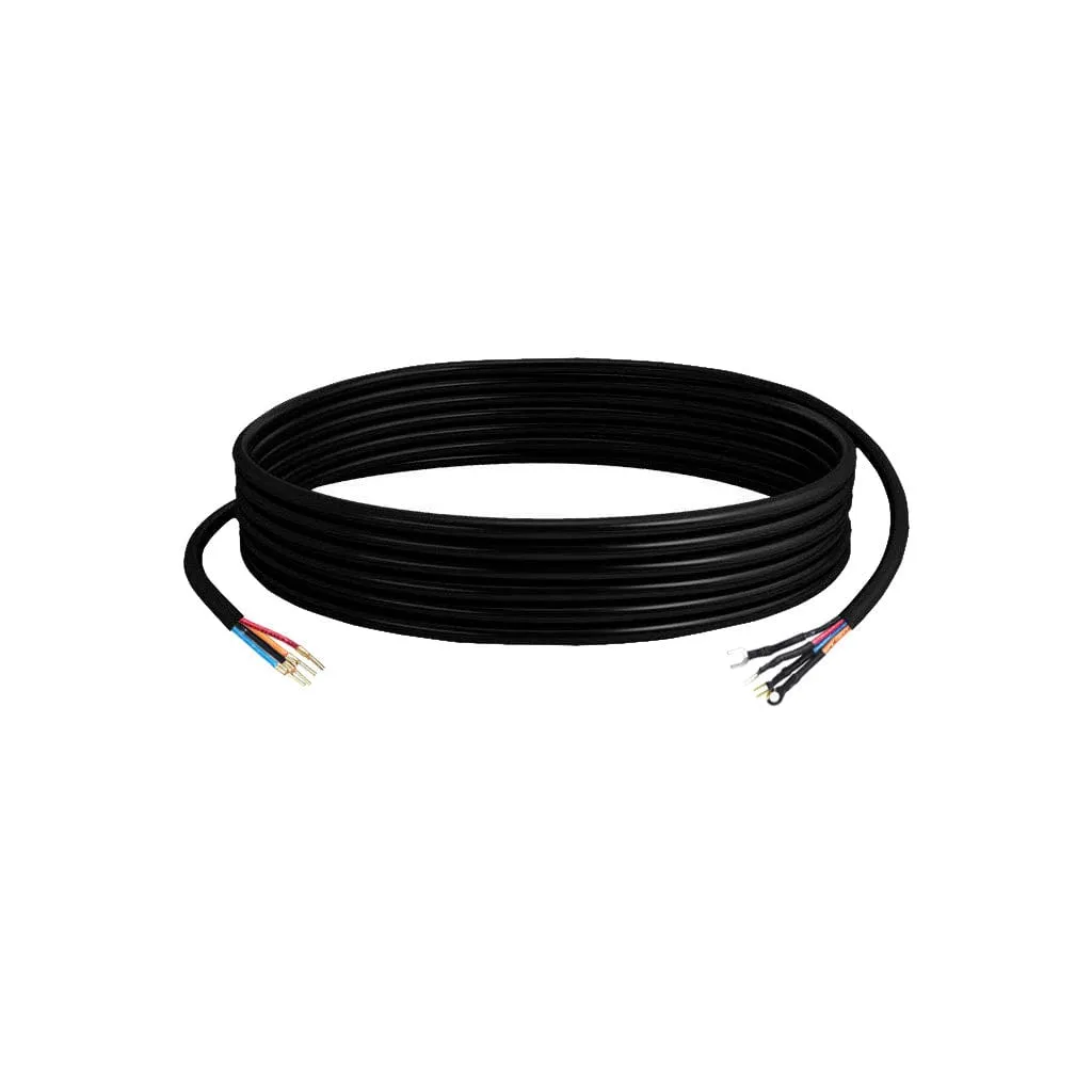 1/4" x 5/8" Mini Split Refrigerant Line Set - 33’ Length Factory Flared with Interconnecting Electrical Wires