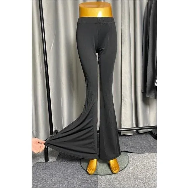 HIGH WAIST FLARE LEGGINGS