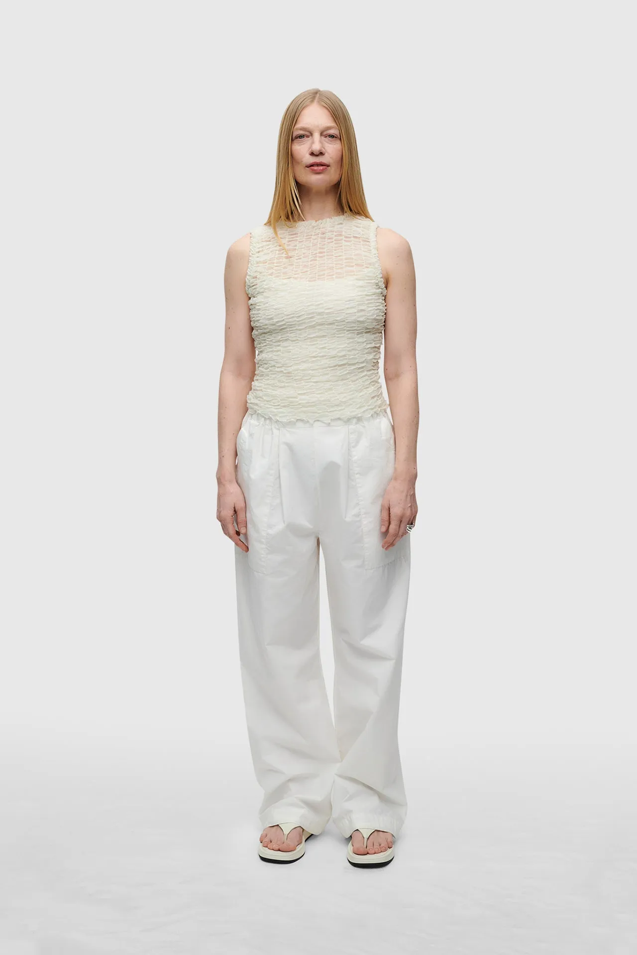 Ivory Slip Top