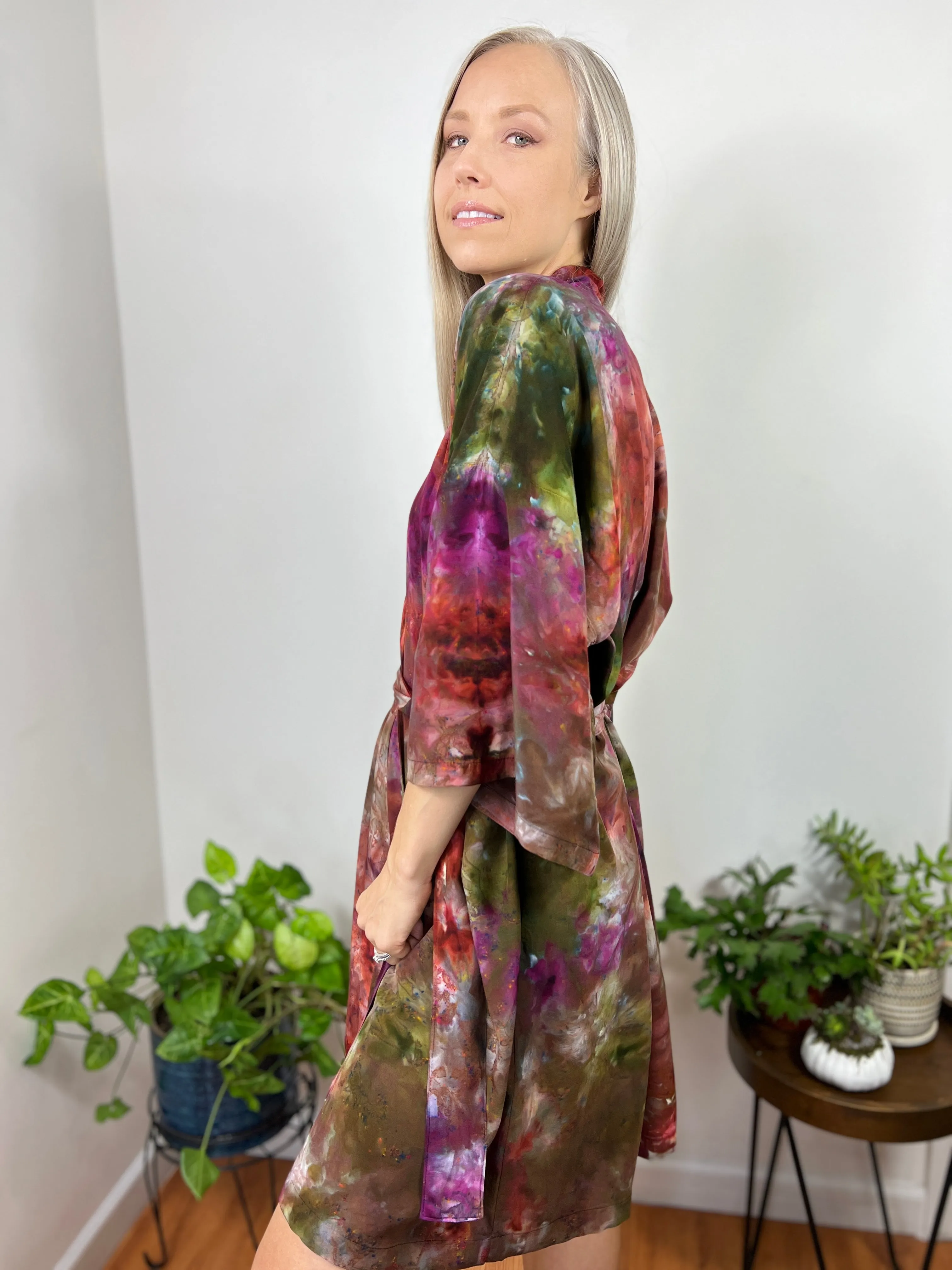 Kimono robe (coral reef)