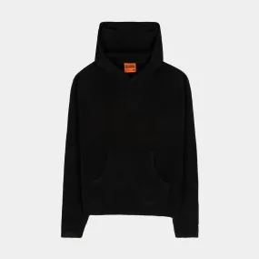 Knit Pullover Mens Hoodie (Black)