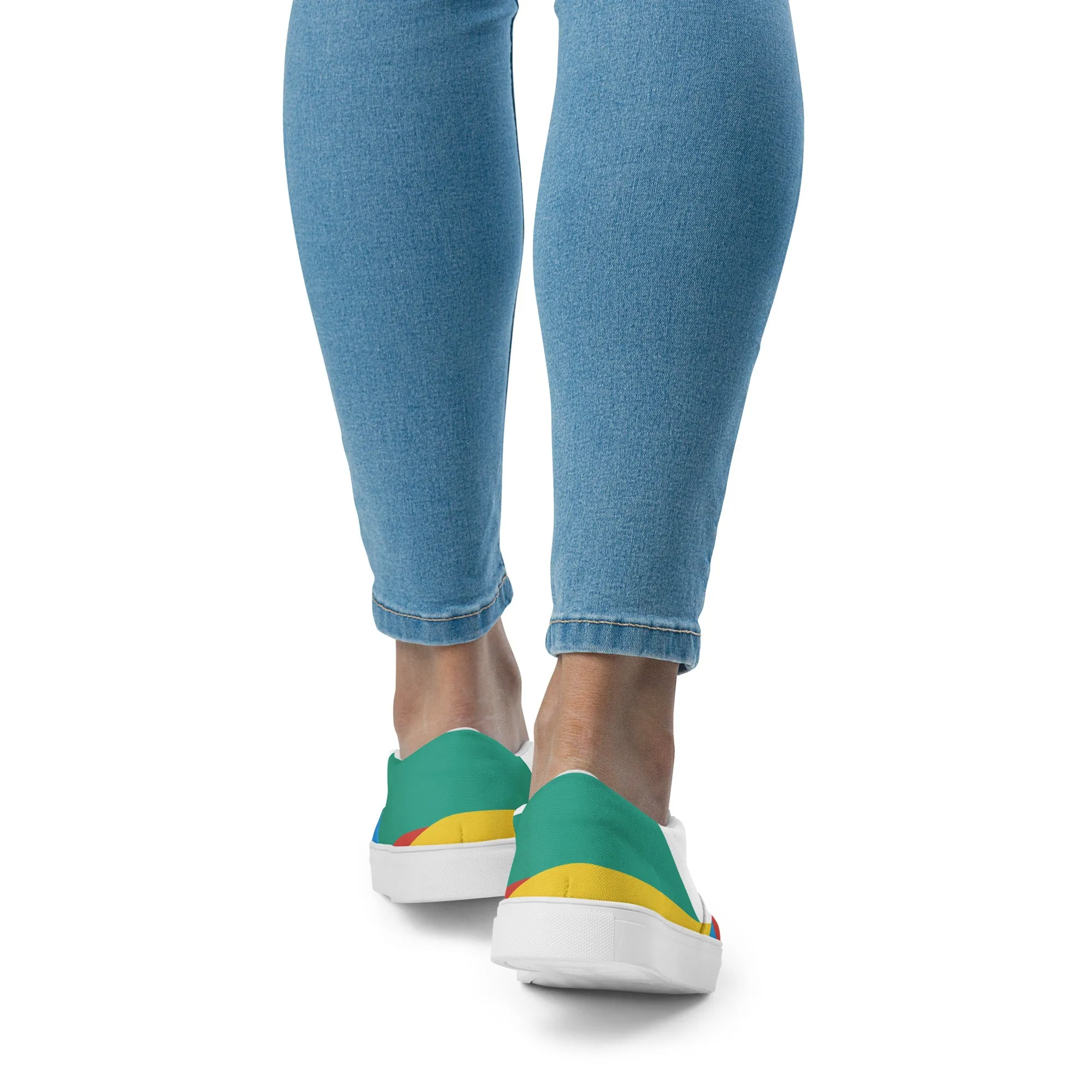 RAY OF LIGHT Women’s Slip-On Canvas Shoes