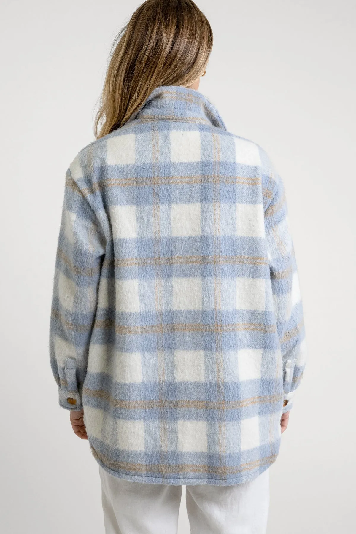 RHYTHM OVERSIZED SHACKET - SKY