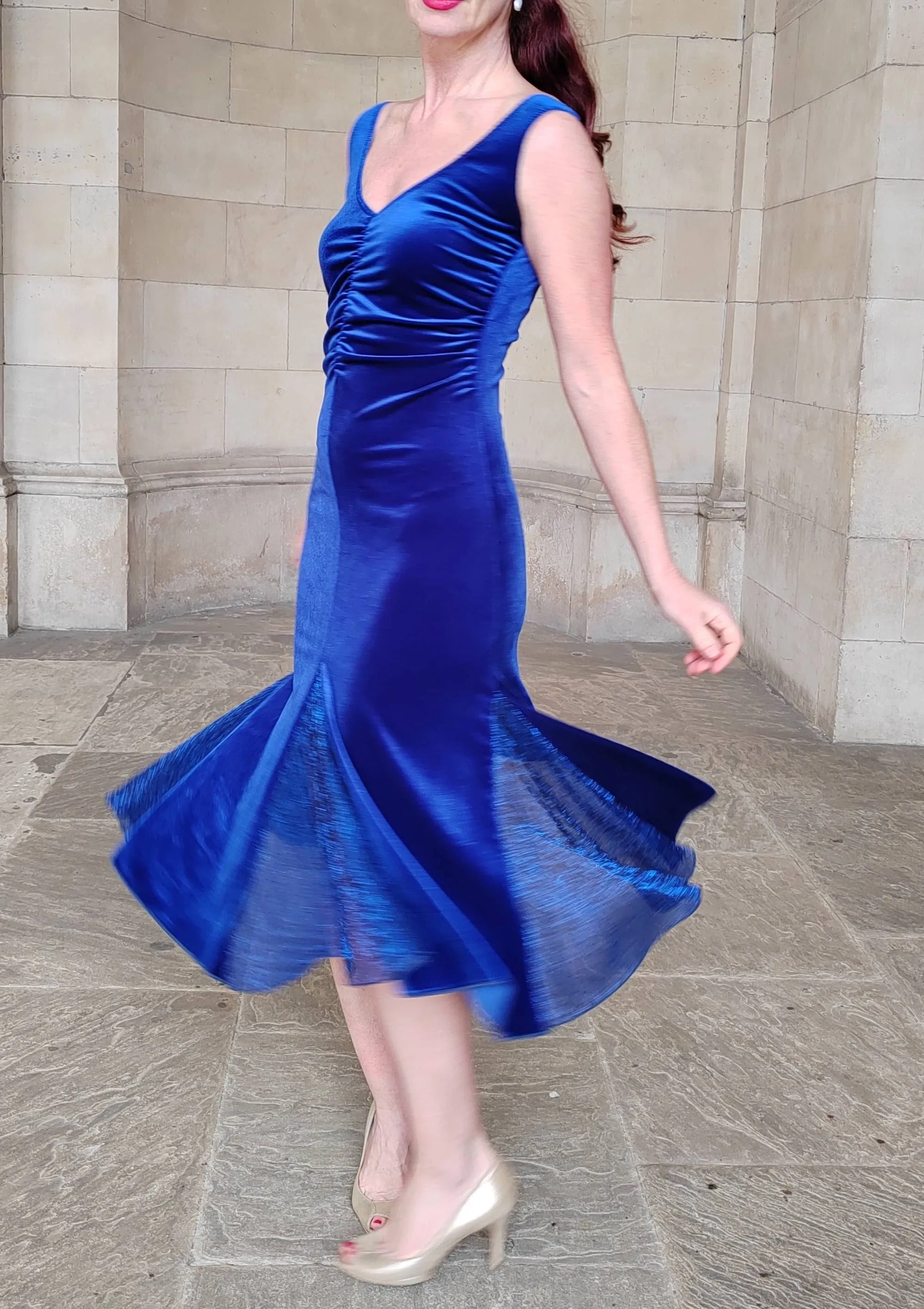 SOFIA Dance dress with shimmer inserts