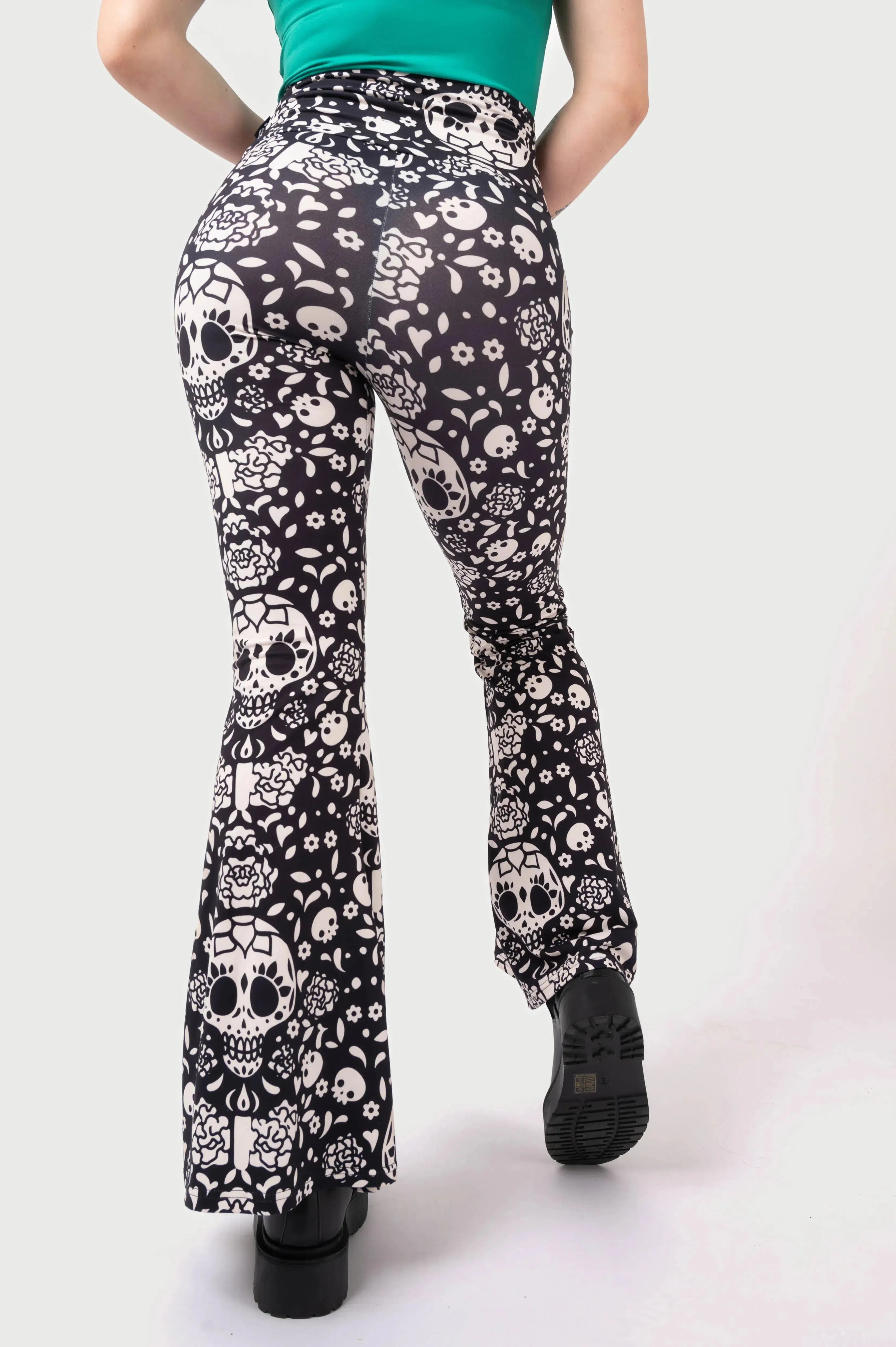 Soft To Touch High Waisted Bells - Haunt It Flaunt It